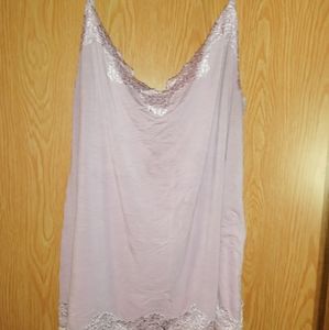 Lavender Lane Bryant 26/28 Lace Trimmed Cami